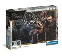 Clementoni - Puzzle Adulto 1000 Piezas Game of Thrones Compact Box, 39962