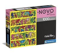 Clementoni - Puzzle Adulto 1000 Piezas Keith Haring - Viñetas - Compact - Desde 14 años (39755)