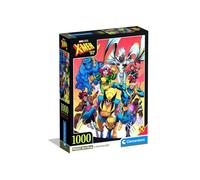 Clementoni - Puzzle Adulto 1000 Piezas Marvel Xmen Compact Box, 37066