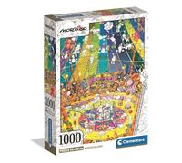 Clementoni - Puzzle Adulto 1000 Piezas Mordillo The Show Compact Box, 39964