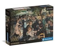 Clementoni – Puzzle adulto 1000 piezas Museum Bal Du Moulin – Compact Box 39971