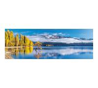 Clementoni - Puzzle Adulto 1000 Piezas Panorama Collection Wanaka'S Golden Reflections Compact Box, 39942