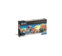 Dragon Ball Super Puzzle Panorámico, 1000 piezas, 98 x 33 cm, incluye póster, Clementoni