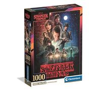 Clementoni - Puzzle Adulto 1000 Piezas Stranger Things S01 Compact Box, 39978