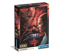 Clementoni - Puzzle Adulto 1000 Piezas Stranger Things S04 Compact Box, 39981
