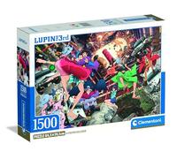 Clementoni - Puzzle Adulto 1500 Piezas Lupin III Compact Box, 31749