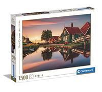 Clementoni - Puzzle Adulto 1500 Piezas Zaanse Schans - Desde 14 años (31696)
