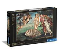 Clementoni - Puzzle Adulto 2000 Piezas Cuadro Nacimiento de Venus de Botticelli, Colección Museos, (32572)