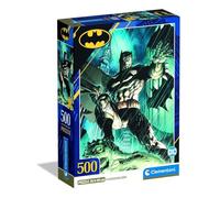 Clementoni - Puzzle Adulto 500 Piezas Batman Compact Box, DC Comics, 35593