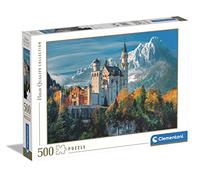 Clementoni - Puzzle Adulto 500 Piezas Castillo de Neuschwanstein - Desde 14 años (35146)