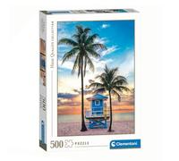 Clementoni - Puzzle adulto - Collection Miami Beach, Florida - 500 piezas - 35568