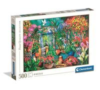 Clementoni - Puzzle Adulto 500 Piezas Collection The Greenhouse Caretakers Puzzle Adulto, 35573