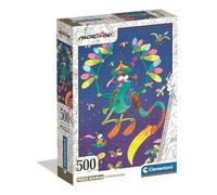 Clementoni - Puzzle Adulto 500 Piezas Mordillo The Journey Compact Box, 35594