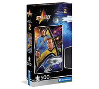 Clementoni - Puzzle Adulto 500 Piezas Star Trek - Desde 14 años (35141)