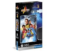 Clementoni 35142 Star Trek 500 Pieces, Jigsaw Puzzle for Adults-Made in Italy, M