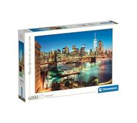 Clementoni - Puzzle Adulto 6000 Piezas Collection Brooklyn Bridge Lights, 36534