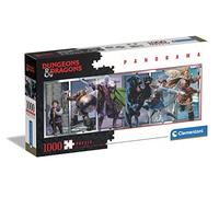 Clementoni 39736 Dungeons & Dragons 1000 Pieces, Jigsaw Puzzle for Adults-Made i