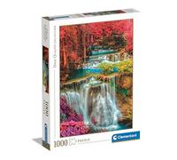Clementoni- Cataratas tailandesas Collection Colourful Thai Falls-Puzzle De 1000 Piezas, Rompecabezas Adultos, Entretenimento, 39821, Multicolor