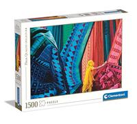 Clementoni- Pañuelos aleteantes Collection Fluttering Tissues-Puzzle De 1500 Piezas Relajante, Rompecabezas Adultos, Entretenimento, 31706, Multicolor