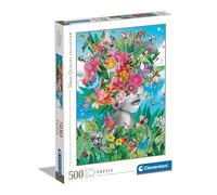 Clementoni Collection Head In The Jungle-Puzzle De 500 Piezas, Rompecabezas Adultos, Entretenimento, 35526, Multicolor
