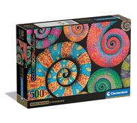 Clementoni Puzzle - Colorboom Collection Curly Tails - Puzzle De 500 Piezas para Adultos, Rompecabezas Adultos, Entretenimento, 35529