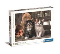 Clementoni - Puzzle de 1000 piezas, diseño gatas (39340.4)