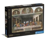Clementoni - Puzzle de 1000 Piezas Grandes Museos, diseño Leon (Importación USA)