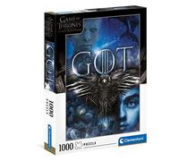 Clementoni - Puzzle de 1000 Piezas Juego de Tronos, Puzzle Adulto Personajes Game of Thrones (39589)