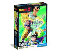 Clementoni - Puzzle 1500 piezas Dragon Ball - Póster incluido, Fabricado en Italia