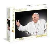 Clementoni - Puzzle de 500 Piezas, diseño Papa, Francisco (350070)