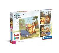 Clementoni: Puzzle de Winnie the Pooh - 3 en 1