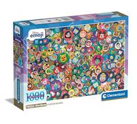 Clementoni Classic Disney Emoji-Puzzle De 1000 Piezas, Rompecabezas Adultos, Entretenimento, 39829, Multicolor