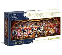 Clementoni Puzzle panorámico Disney Orquesta Multicolor 1000 piezas
