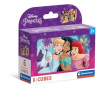 Clementoni Puzzle - Disney Princess Un Paquete De 6 Cubos para Armar 6 Imágenes Distintas, Puzzle Infantil 2-4 Años De 6 Piezas, 40660