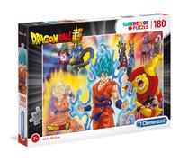 Clementoni- Puzzle Dragon Ball 180pz Z Supercolor Super-180 Piezas, Multicolor,