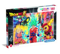 Clementoni- Puzzle Dragon Ball 180pz Z Supercolor Super-180 Piezas, Multicolor,