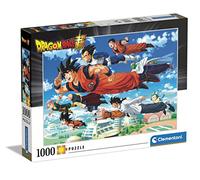 Clementoni- Puzzle Dragon Ball Super 1000 Piezas Dragonball Juego, Multicolor, M (133402)