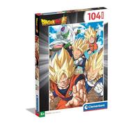 Clementoni Puzzle - Dragonball - Supercolor Puzzle Infantil De 104 Piezas, para Niños 6-8 Años, Desarrolla La Concentraciòn Mentàl Y La Logica, 25773