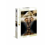 Clementoni Puzzle El Elefante 1000 Piezas Motivo Animal Natural Vida Salvaje