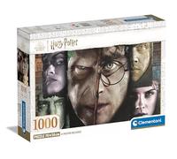 Clementoni 39855 Harry Potter Jigsaw 1000 Pieces-Poster Included, Puzzle for Adu