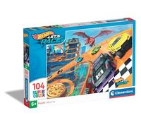 Clementoni Puzzle Infantil Hot Wheels Supercolor 104 piezas 6-8 años Desarrolla concentración