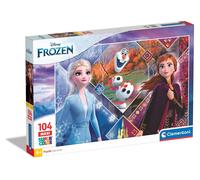 Clementoni 23739 - Puzzle 104 Piezas Maxi Frozen 2