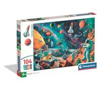 Clementoni - Puzzle Infantil 104 Piezas Cosmic Crew, Puzzle Infantil Personajes, 25036