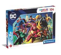 Clementoni 104pzs Does Not Apply 104 Piezas DC Comics, Puzzle Infantil Personaje