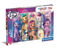 Clementoni - Puzzle Infantil 104 Piezas My Little Pony; Puzzle Infantil Personajes Little Pony, a Partir de 6 años (25732)
