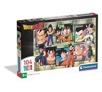 Clementoni - Puzzle Infantil 104 Piezas Personajes Dragonball Dragonball Z, Puzzle Infantil Personajes Dragonball, 25032