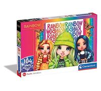 Clementoni 104pzs Does Not Apply 104 Piezas Rainbow High Puzzle Infantil, a Partir de 6 años (20342), Multicolor, M