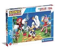 Clementoni - Puzzle Infantil 104 Piezas Sonic - Desde 6 años (27256)
