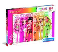 Clementoni - Puzzel Rainbow High 180 stukjes Supercolor High-180 stukjes Made in