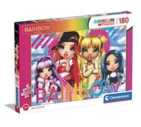 Clementoni - Puzzle Infantil 180 Piezas Rainbow High; Puzzle Infantil, a Partir de 7 años (29776)